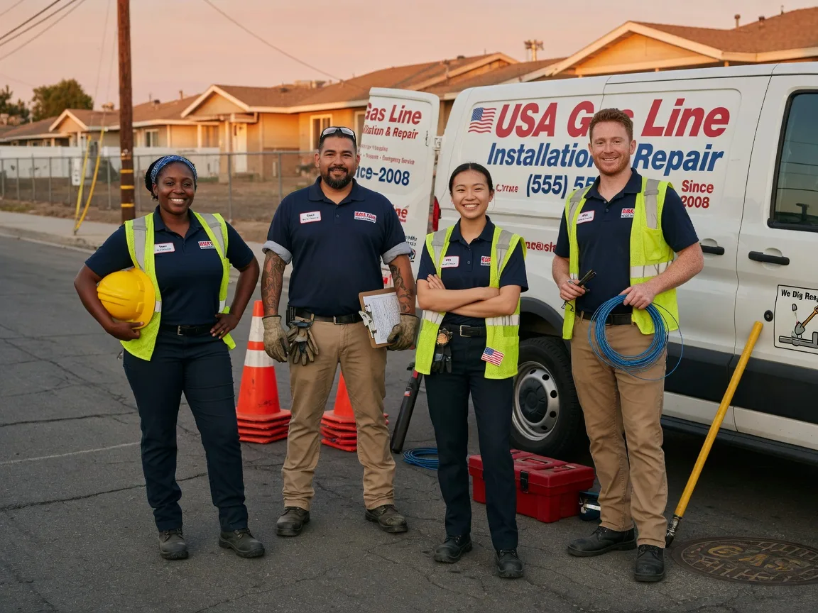 Gas Line Installation company in Coleman, MI